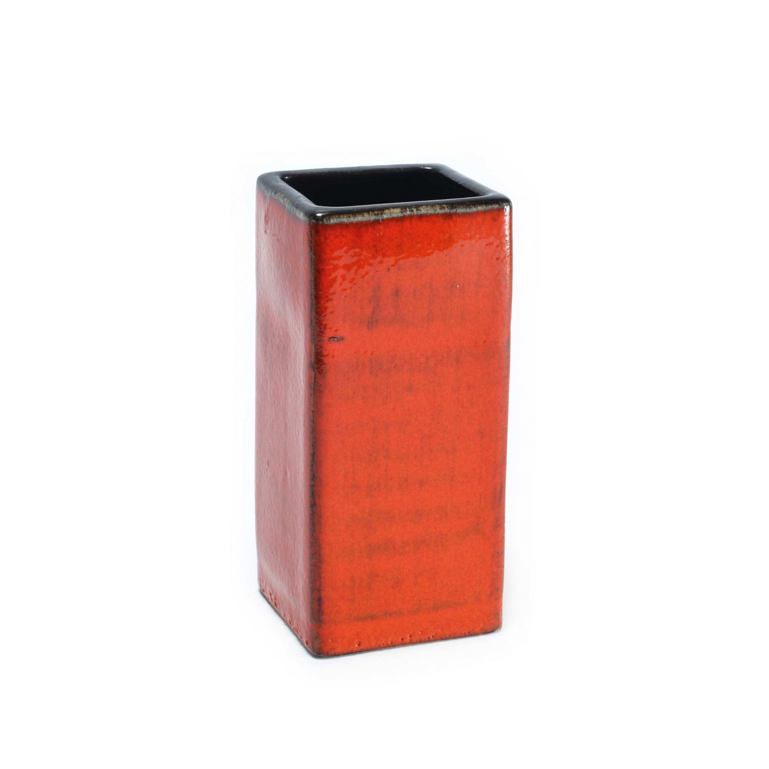 Orange 60er Vase